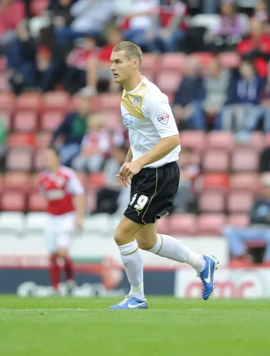 Framed Print : Matt Taylor's Intense Focus: Bristol City vs Colchester United, Sky Bet League One, September 2013 Framed Print : Matt Taylor's Intense Focus: Bristol City vs Colchester United, Sky Bet League One, September 2013
