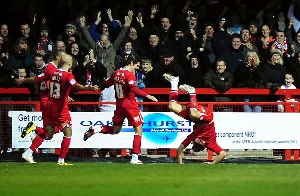 Matt Tubbs Scores Upset Win for Crawley Town over Bristol City in FA Cup (07 / 01 / 2012)
