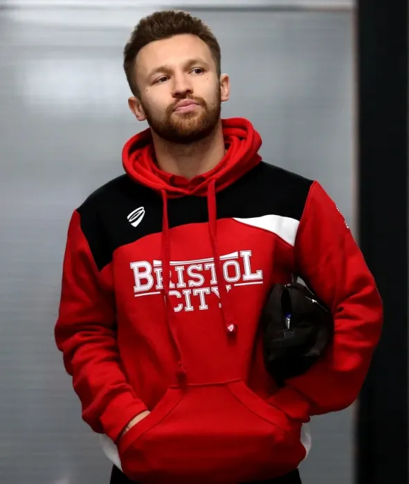 Framed Print : Matty Taylor's Arrival at iPro Stadium: Derby County vs. Bristol City Championship Clash