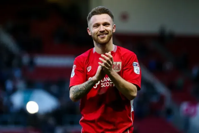 Framed Print : Matty Taylor's Game-Winning Goal: Bristol City's 1-0 Victory over Rotherham United