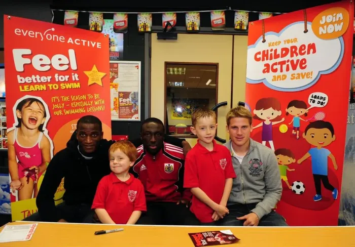 Framed Print : Meet the Stars: Up Close with Bristol City FC