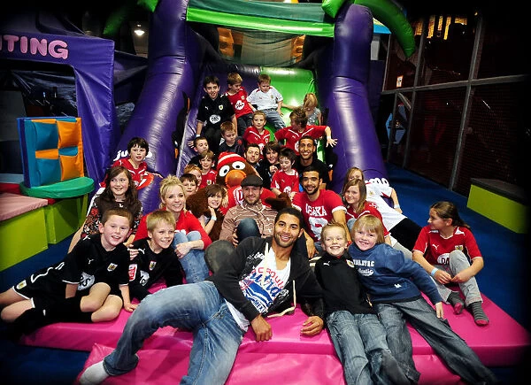 A Memorable Night with Bristol City First Team at City Redz Christmas Party, Season 09-10