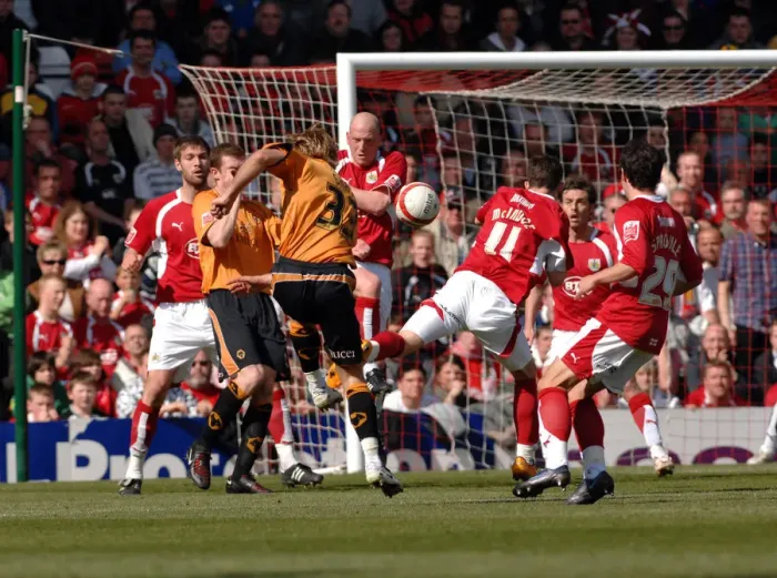 Framed Print : Michael Gray in Action: Bristol City vs. Wolverhampton Wanderers Framed Print : Michael Gray in Action: Bristol City vs. Wolverhampton Wanderers