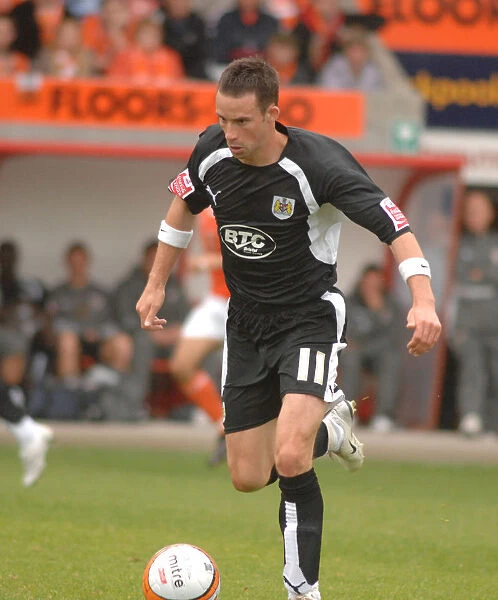 Michael McIndoe in Action Against Blackpool for Bristol City