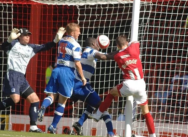 Michael McIndoe in Action for Bristol City Against QPR