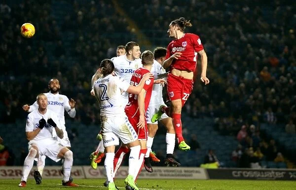Milan Djuric Scores the Winning Goal: Leeds United vs. Bristol City, Sky Bet Championship (14 / 02 / 2017)
