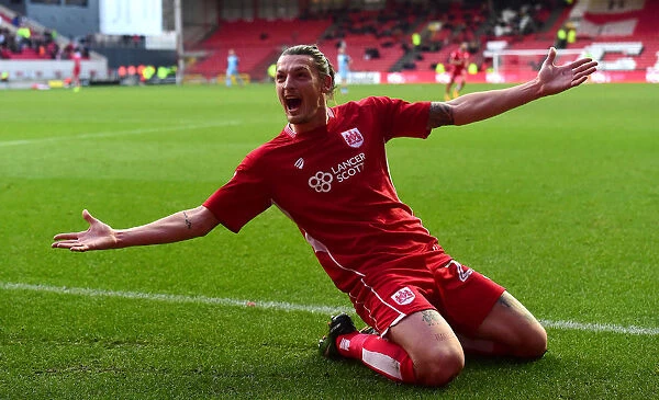Milan Djuric's Euphoric Goal: Bristol City's Triumph over Rotherham United in Sky Bet Championship (February 4, 2017)