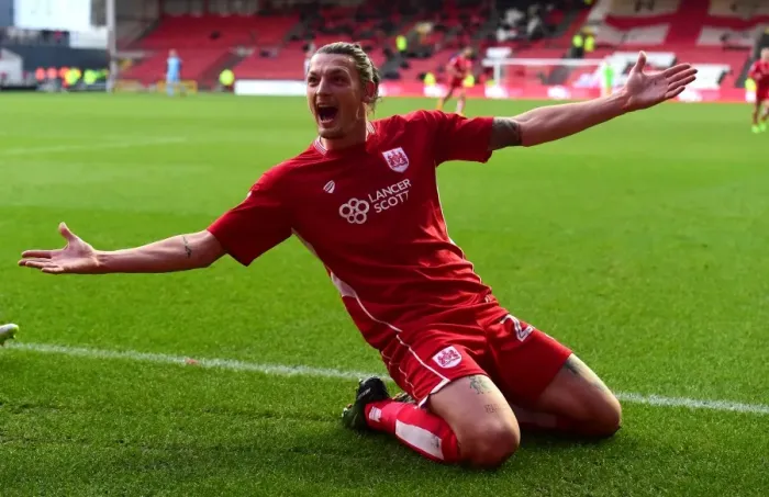 Framed Print : Milan Djuric's Goal Celebration: Bristol City vs Rotherham United, Sky Bet Championship (February 4, 2017) Framed Print : Milan Djuric's Goal Celebration: Bristol City vs Rotherham United, Sky Bet Championship (February 4, 2017)
