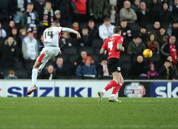 MK Dons Dele Alli Throws Down the Gauntlet Against Bristol City, February 2015