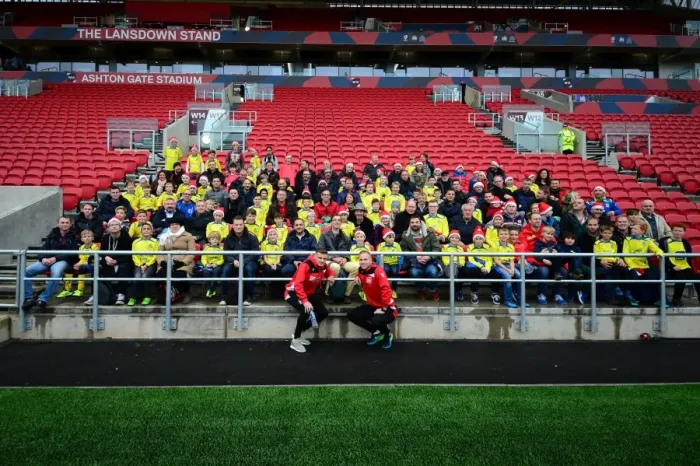 Framed Print : A Moment of Connection: Jamie Paterson and Gustav Engvall, Bristol City FC, Ashton Gate (17 / 12 / 2016)
