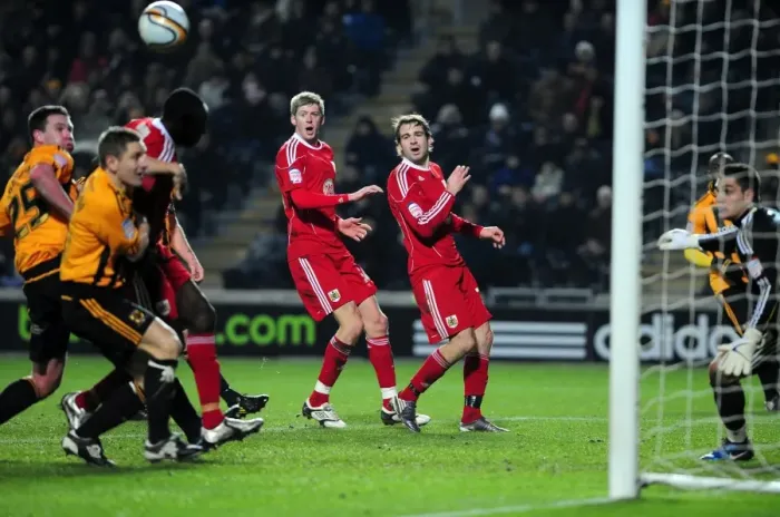 Framed Print : Moments Away: Stead and Pitman's Close Call Connection – Rose's Cross, Championship: Hull City vs. Bristol City (18 / 12 / 2010) Framed Print : Moments Away: Stead and Pitman's Close Call Connection – Rose's Cross, Championship: Hull City vs. Bristol City (18 / 12 / 2010)