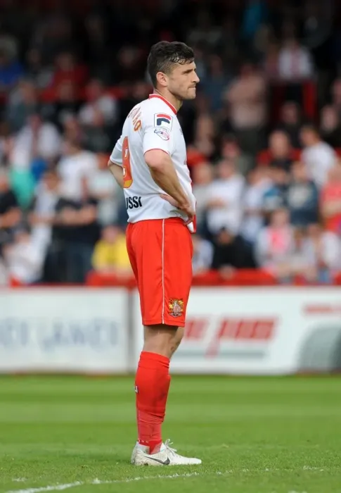 Framed Print : Mousinho's Disappointment: Stevenage vs. Bristol City, 2014 Framed Print : Mousinho's Disappointment: Stevenage vs. Bristol City, 2014