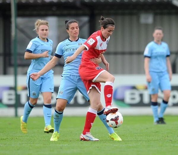 Natalia Pablos Sanchon in Action: Bristol Academy Women vs Manchester City Women, WSL Match at SGS Wise Campus