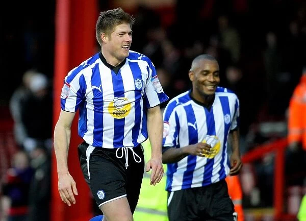 Neil Mellor's Euphoric FA Cup Goal for Bristol City vs Sheffield Wednesday (08 / 01 / 2011)