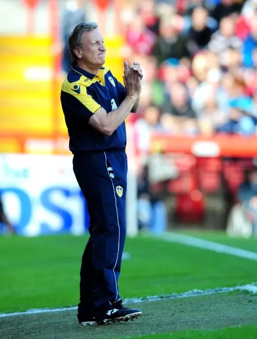 Framed Print : Neil Warnock at the Helm: Championship Showdown between Bristol City and Leeds United, September 2012