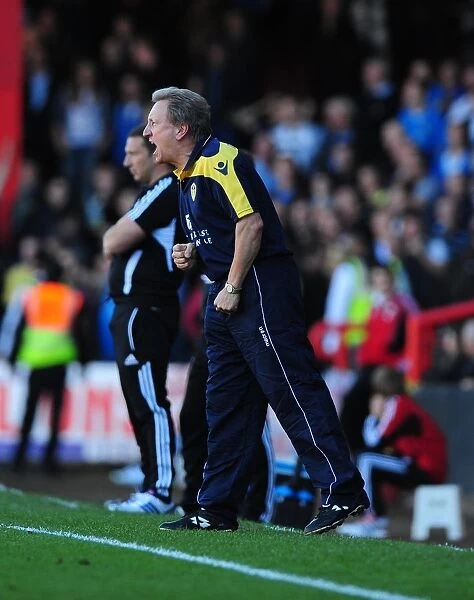Neil Warnock vs. Bristol City: Championship Showdown at Ashton Gate - September 2012 (Leeds United Manager)
