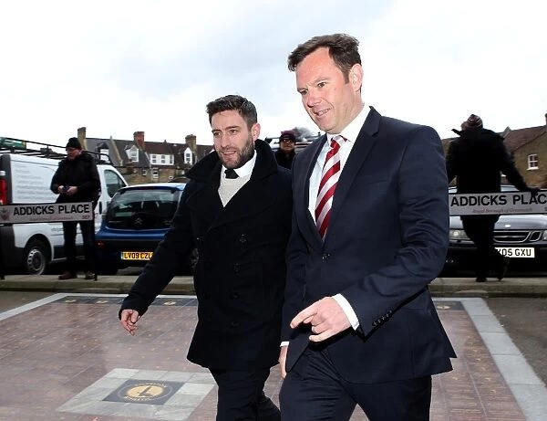 New Manager and COO of Bristol City Arrive at Charlton Athletic Ahead of Sky Bet Championship Match
