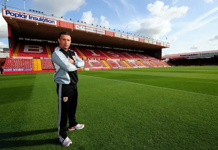 Framed Print : New Manager Derek McInnes Kicks Off Championship Season at Ashton Gate Stadium with Bristol City Framed Print : New Manager Derek McInnes Kicks Off Championship Season at Ashton Gate Stadium with Bristol City