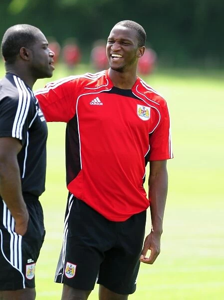 New Recruit Kalifa Cisse in Action: Pre-Season Training with Bristol City FC