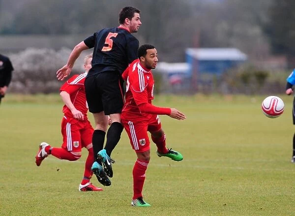 Nicky Maynard in Action for Bristol City: Reserves vs. Southampton Reserves