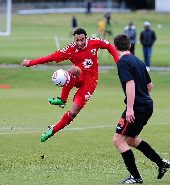 Nicky Maynard in Action: Bristol City Reserves vs. Southampton Reserves