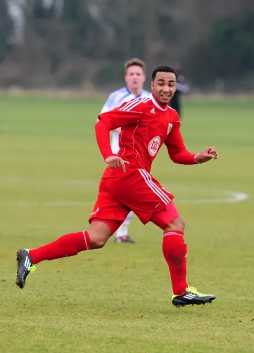 Framed Print : Nicky Maynard in Action: Bristol City Reserves vs Swindon Reserves Framed Print : Nicky Maynard in Action: Bristol City Reserves vs Swindon Reserves