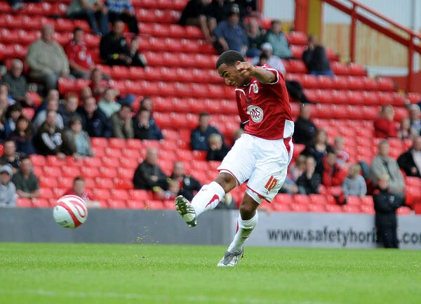 Nicky Maynard in Action for Bristol City Against Wycombe Wanderers