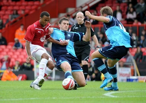 Nicky Maynard: In Action Against Wycombe Wanderers (Bristol City vs Wycombe Wanderers)