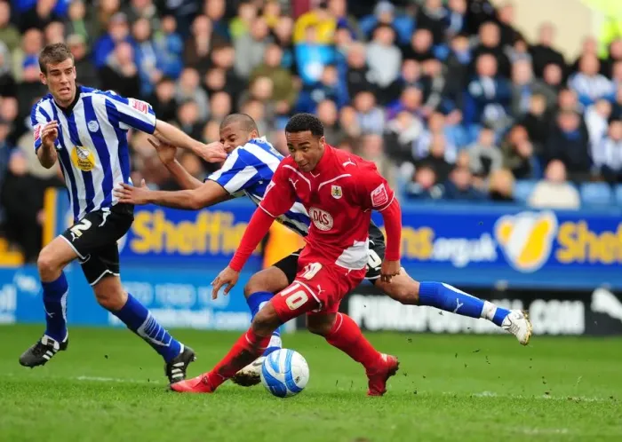 Framed Print : Nicky Maynard Scores the Winning Goal: Sheffield Wednesday vs. Bristol City, Championship 2010 Framed Print : Nicky Maynard Scores the Winning Goal: Sheffield Wednesday vs. Bristol City, Championship 2010