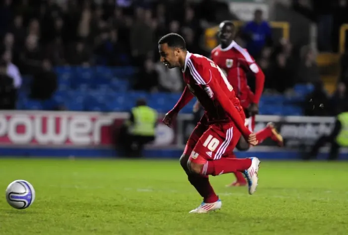 Framed Print : Nicky Maynard's Dramatic Goal-line Save by David Forde, Millwall vs. Bristol City, Championship 2011