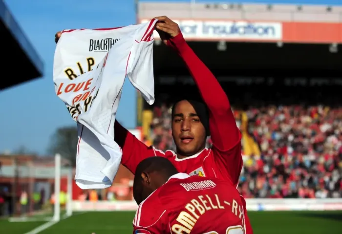 Framed Print : Nicky Maynard's Emotional Double: A Tribute to His Late Nan (March 19, 2011) - Bristol City v Burnley Framed Print : Nicky Maynard's Emotional Double: A Tribute to His Late Nan (March 19, 2011) - Bristol City v Burnley