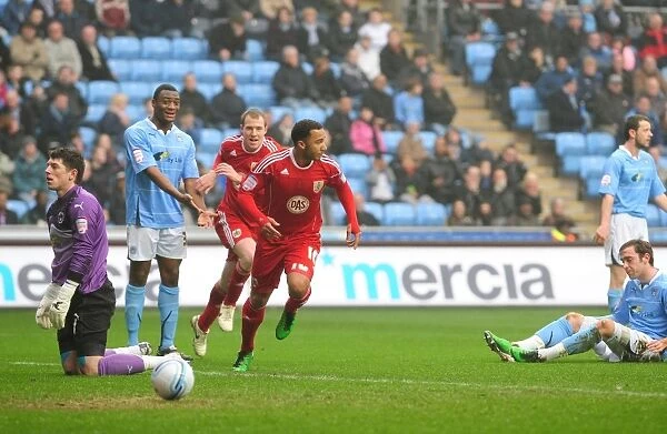 Nicky Maynard's Goal: Coventry City vs. Bristol City, Championship Match, 05-03-2011