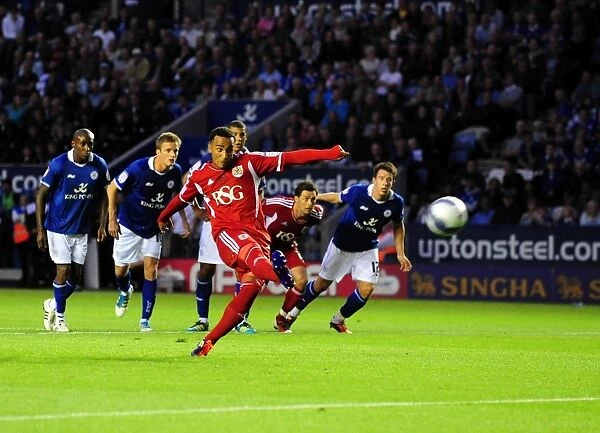 Nicky Maynard's Heartbreaking Penalty Denied: Leicester City vs. Bristol City (Championship, 06 / 08 / 2011)