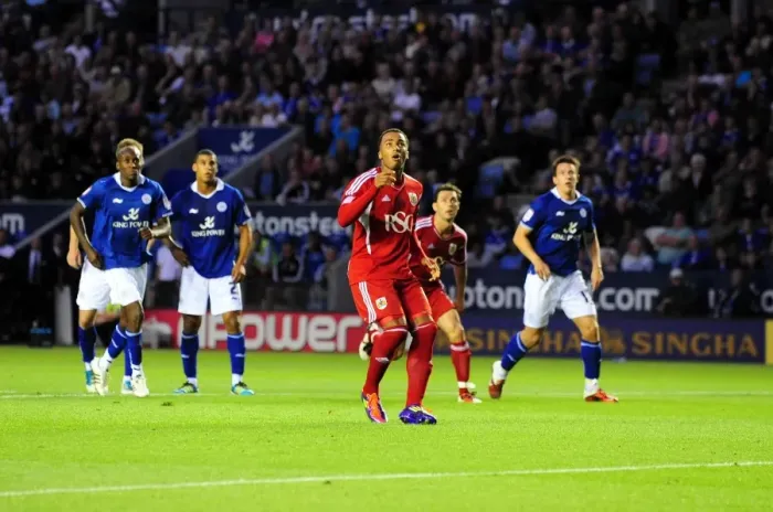 Framed Print : Nicky Maynard's Heartbreaking Penalty Miss: Leicester City vs. Bristol City (Championship, 06 / 08 / 2011) Framed Print : Nicky Maynard's Heartbreaking Penalty Miss: Leicester City vs. Bristol City (Championship, 06 / 08 / 2011)