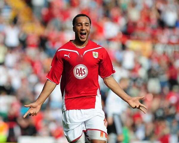 Nicky Maynard's Milestone Twenty-Goal Moment: Exciting Championship Clash Between Bristol City and Derby County (24 / 04 / 2010)