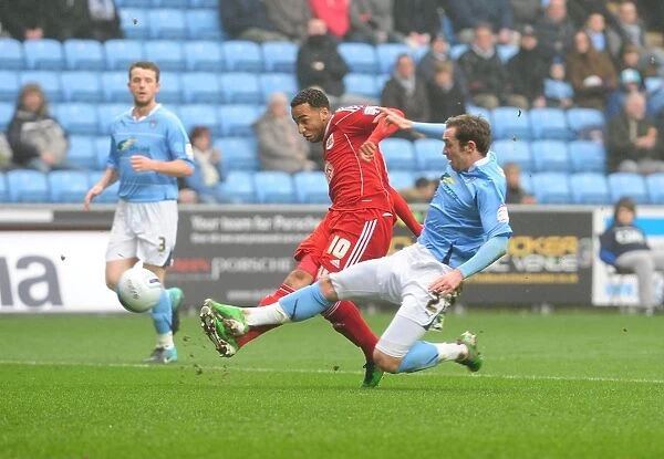 Nicky Maynard's Opening Goal: Bristol City's Championship Triumph at Coventry Arena (05 / 03 / 2011)