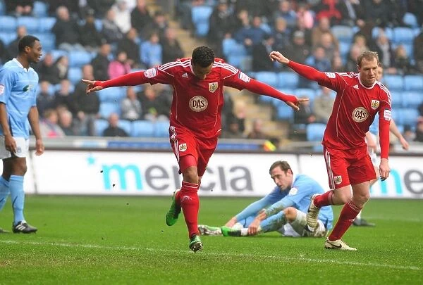 Nicky Maynard's Stunner: Coventry City vs. Bristol City, Championship Match, 05-03-2011 - Bristol City's Star Forward Scores the Opener