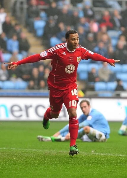 Nicky Maynard's Stunner: Opening the Score for Bristol City against Coventry City in the Championship Clash - March 5, 2011