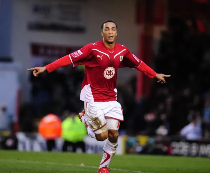 Framed Print : Nicky Maynard's Thrilling Goal Celebration: Bristol City vs. Newcastle United, Championship Match, 2003-10, Ashton Gate Stadium Framed Print : Nicky Maynard's Thrilling Goal Celebration: Bristol City vs. Newcastle United, Championship Match, 2003-10, Ashton Gate Stadium