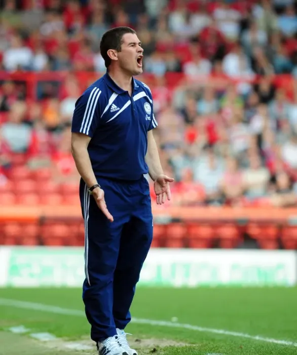 Framed Print : Nigel Clough at the Helm: Derby County vs. Bristol City, Championship Clash at Ashton Gate Stadium (April 2010)