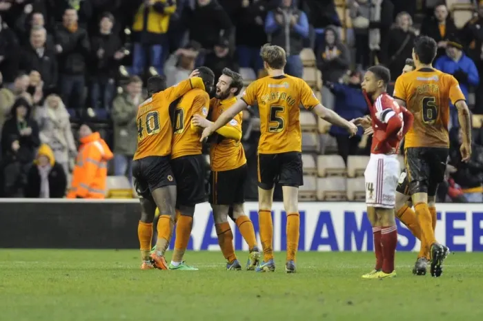 Framed Print : Nouha Dicko's Goal Celebration: Wolverhampton Wanderers vs. Bristol City, Sky Bet League One, January 2014 Framed Print : Nouha Dicko's Goal Celebration: Wolverhampton Wanderers vs. Bristol City, Sky Bet League One, January 2014