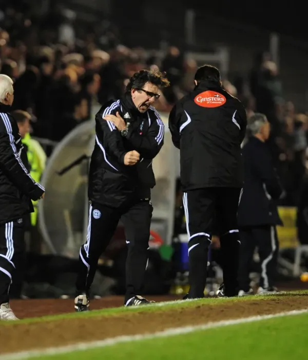 Framed Print : Opening Goal Celebrations: Paul Mariner of Plymouth Argyle after Scoring Against Bristol City in Championship Match, 16-03-2010 Framed Print : Opening Goal Celebrations: Paul Mariner of Plymouth Argyle after Scoring Against Bristol City in Championship Match, 16-03-2010