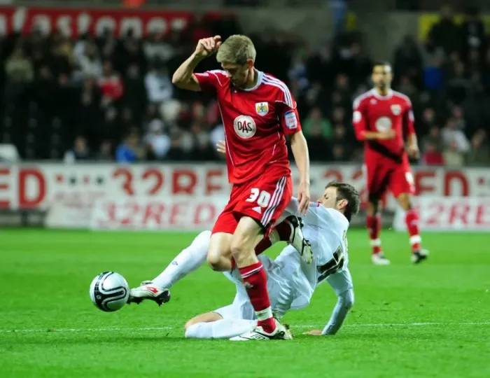Framed Print : Orlandi vs Stead: Intense Championship Clash at Swansea's Liberty Stadium (Swansea City vs Bristol City, 10 / 11 / 2010) Framed Print : Orlandi vs Stead: Intense Championship Clash at Swansea's Liberty Stadium (Swansea City vs Bristol City, 10 / 11 / 2010)