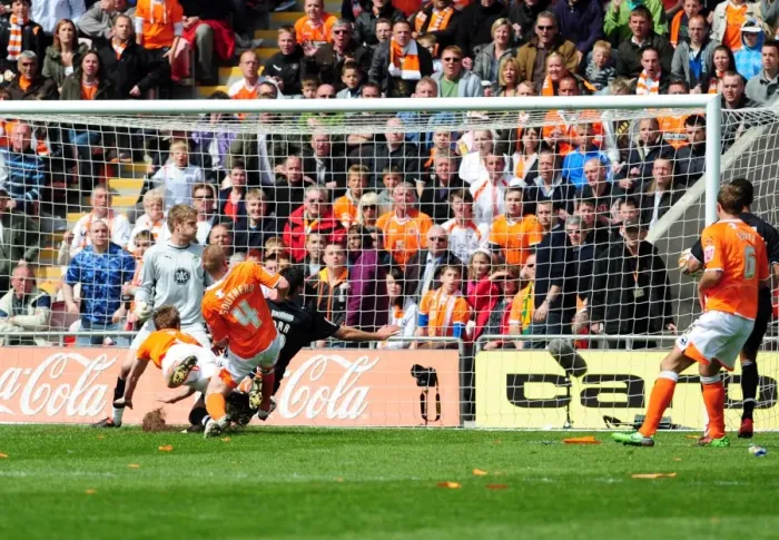 Framed Print : Ormerod Strikes: Blackpool Edge Past Bristol City in Championship Clash (02 / 05 / 2010) Framed Print : Ormerod Strikes: Blackpool Edge Past Bristol City in Championship Clash (02 / 05 / 2010)