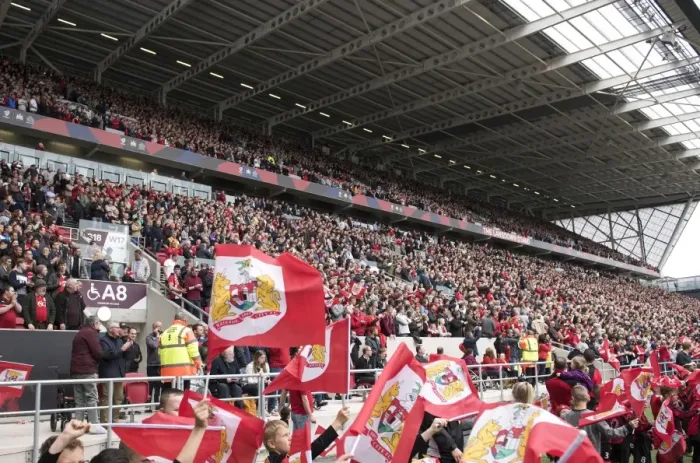Framed Print : Packed Lansdown Stand: The Thrilling Atmosphere of Bristol City vs Birmingham City at Ashton Gate Framed Print : Packed Lansdown Stand: The Thrilling Atmosphere of Bristol City vs Birmingham City at Ashton Gate