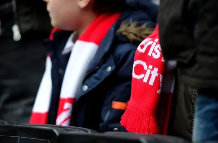 Framed Print : Passionate Bristol City Fans at MK Dons vs. Bristol City, Sky Bet League One (07.02.2015) Framed Print : Passionate Bristol City Fans at MK Dons vs. Bristol City, Sky Bet League One (07.02.2015)