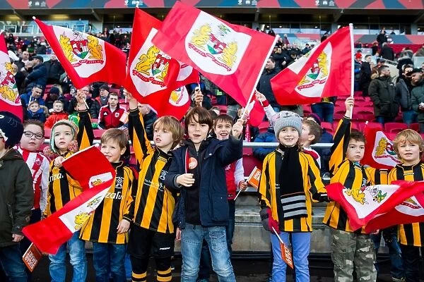 Passionate Bristol City Fans Pack Ashton Gate Stadium for Championship Showdown Against Cardiff City