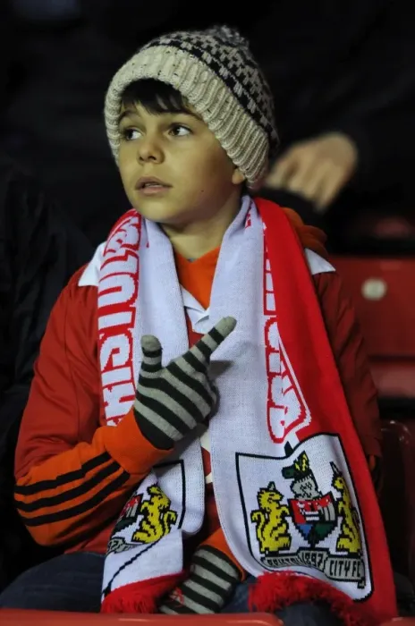 Framed Print : A Passionate Bristol City Fan's View: The FA Cup Third Round Replay Against Doncaster Rovers