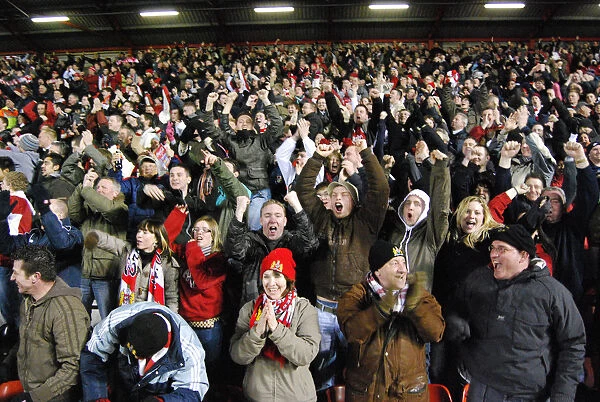 Passionate Bristol City FC Fans United in Support