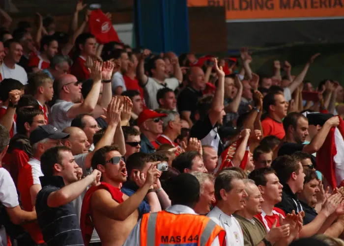 Framed Print : Passionate Bristol City FC Fans: Unwavering Support for Their Team Framed Print : Passionate Bristol City FC Fans: Unwavering Support for Their Team
